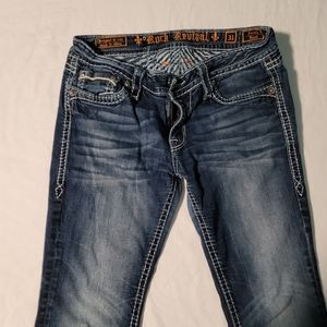 Womens Rock Revival jeans